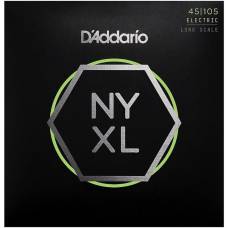 Струни для бас-гітари D'Addario NYXL45105 Long Scale Light Top Medium Bottom 45/105