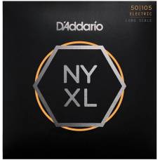 Струни для бас-гітари D'Addario NYXL50105 Long Scale Medium 50/105
