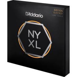 Струни для бас-гітари D'Addario NYXL50105 Long Scale Medium 50/105
