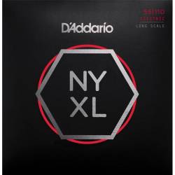 Струни для бас-гітари D'Addario NYXL55110 Long Scale Heavy 55/110