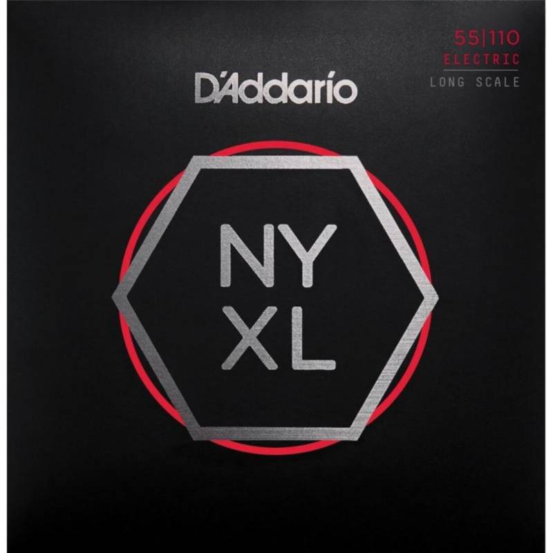 Струны для бас-гитары D'Addario NYXL55110 Long Scale Heavy 55/110