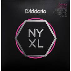 Струны для электрогитары D'Addario NYXLS0942 Double Ball End Steinberger Nickel Wound Super Light 9/42