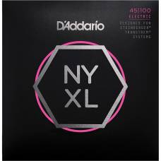 Струны для бас-гитары D'Addario NYXLS45100 Double Ball End Steinberger Regular Light Long Scale 45/100