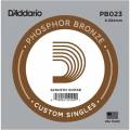 Струна D'Addario PB023 Phosphor Bronze .023
