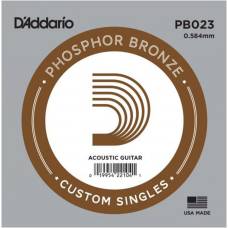 Струна D'Addario PB023 Phosphor Bronze .023