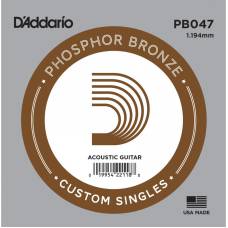 Струна D'Addario PB047 Phosphor Bronze .047