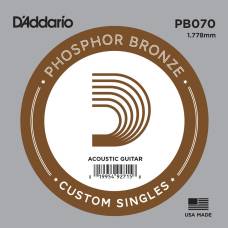 Струна D'Addario PB070 Phosphor Bronze .070