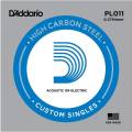 Струна D'Addario PL011 Plain Steel .011