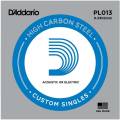 Струна D'Addario PL013 Plain Steel .013