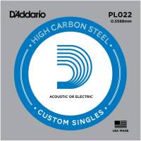 Струна D'Addario PL022 Plain Steel .022