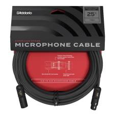 Мікрофонний кабель D'Addario PW-AMSM-25 American Stage Series Microphone Cable 7.62m (25ft) 