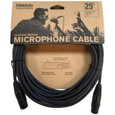 Мікрофонний кабель D'Addario PW-CMIC-25 Classic Series Microphone Cable 7.5m (25ft) 
