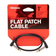 Інструментальний кабель D'ADDARIO PW-FPRR-01 Custom Series Flat Patch Cable (30cm)
