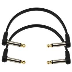 Кабель инструментальный D'ADDARIO PW-FPRR-206 Custom Series Flat Patch Cables (15cm)