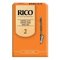 Трость для саксофона бас D'Addario Rico RFA1020 - Contrabass Clarnet Bass Saxophone #2.0 - 1 шт. (1 шт.)