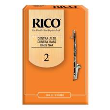 Тростина для саксофона бас D'Addario Rico RFA1020 - Contrabass Clarnet Bass Saxophone #2.0 - 1 шт. (1 шт.)