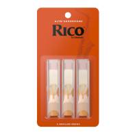 Тростини для саксофона альт D'Addario Rico RJA0330 - Alto Sax #3.0 - 3-Pack (3 шт.)