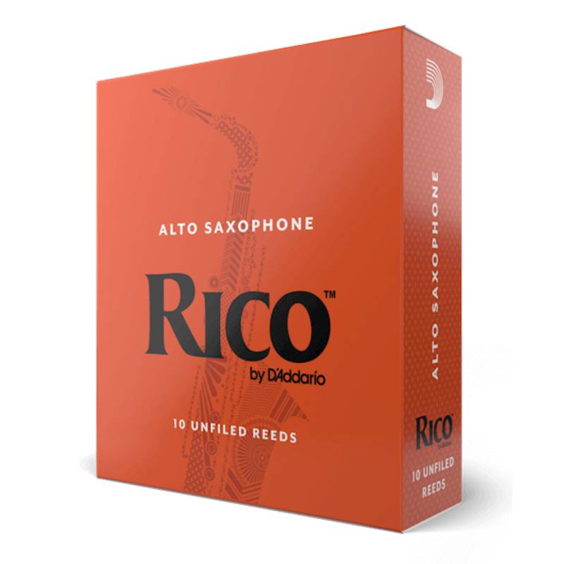 Трости для саксофона альт D'Addario Rico RJA1020 - Alto Sax #2.0 - 10-Pack (10 шт.)
