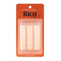 Тростини для саксофона баритон D'Addario Rico RLA0325 - Baritone Sax #2.5 - 3-Pack (3 шт.)