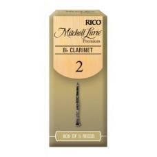Тростини для кларнета D'Addario Rico Mitchell Lurie Premium RMLP5BCL200 - Bb Clarinet #2.0 - 5-Pack (5 шт.)