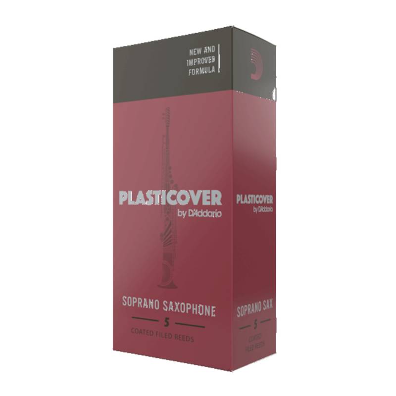 Трости для саксофона сопрано D'Addario Plasticover RRP05SSX250 - Soprano Sax #2.5 - 5-Pack (5 шт.)