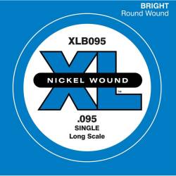 Струна D'Addario XLB095 XL Nickel Round Wound Long Scale .095