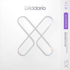 Струны для акустической гитары D'Addario XSABR1152 80/20 Bronze Custom Light 11/52