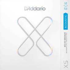 Струны для акустической гитары D'Addario XSABR1253 80/20 Bronze Light 12/53