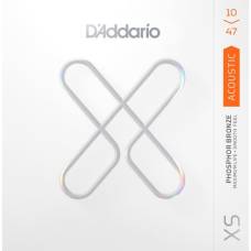 Струни для акустичної гітари D'Addario XSAPB1047 Phosphor Bronze Extra Light 10/47