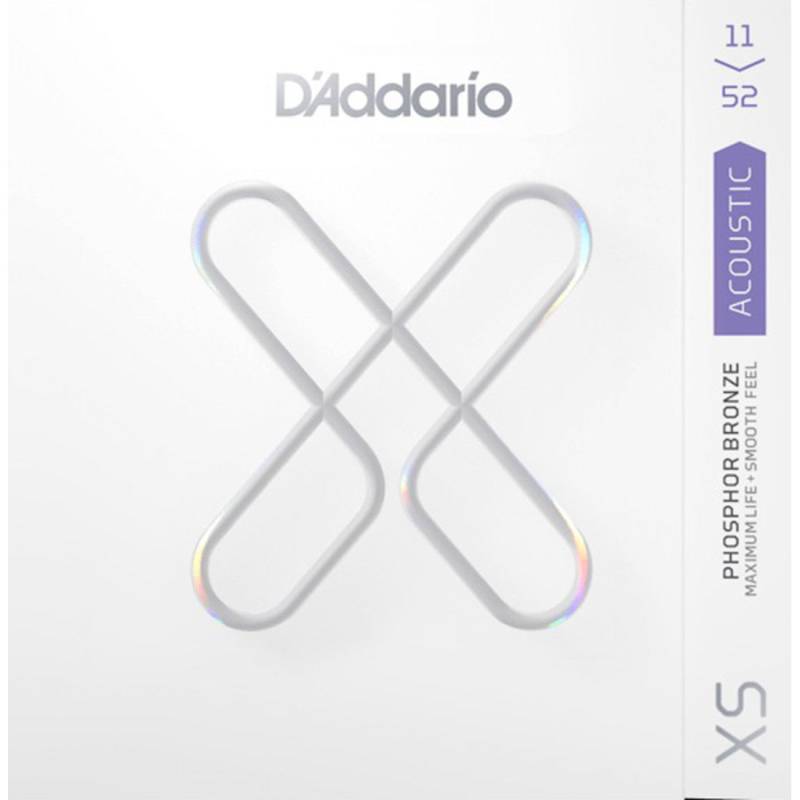 Струны для акустической гитары D'Addario XSAPB1152 Phosphor Bronze Custom Light 11/52