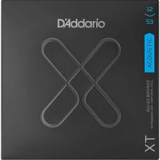 Струны для акустической гитары D'Addario XTABR1253 XT 80/20 Bronze Light 12/53