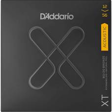 Струны для акустической гитары D'Addario XTABR1256 XT 80/20 Bronze Light Top/Medium Bottom 12/56