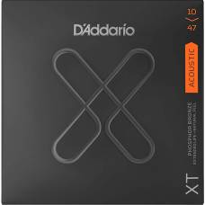 Струны для акустической гитары D'Addario XTAPB1047 XT Phosphor Bronze Extra Light 10/47