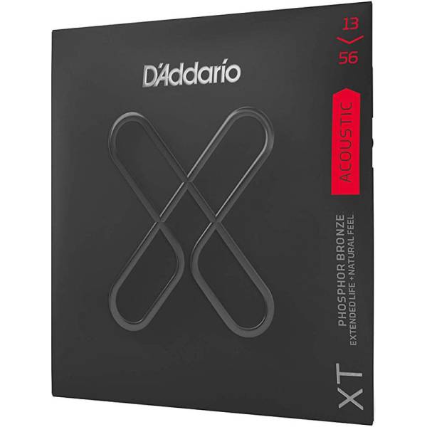 Струни для акустичної гітари D'Addario XTAPB1356 XT Phosphor Bronze Medium 13/56