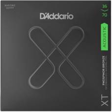 Струни для акустичної гітари D'Addario XTAPB1670 XT Phosphor Bronze Medium Baritone 16/70