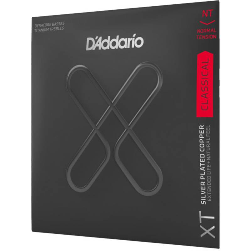 Струны для классической гитары D'Addario XTC45TT XT Dynacore Titanium Classical Normal Tension