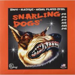 Струни для електрогітари D'Andrea SDN10 Snarling Dogs Nickel Plated Light 10/46
