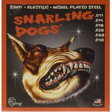 Струны для электрогитары D'Andrea SDN11 Snarling Dogs Nickel Plated Medium 11/49
