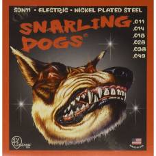 Струны для электрогитары D'Andrea SDN11 Snarling Dogs Nickel Plated Medium 11/49