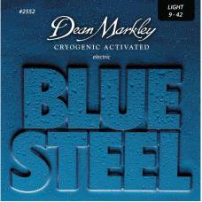 Струны для электрогитары Dean Markley 2552 Blue Steel Light 9/42