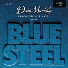 Струны для электрогитары Dean Markley 2557 Blue Steel D-Tune 13/56