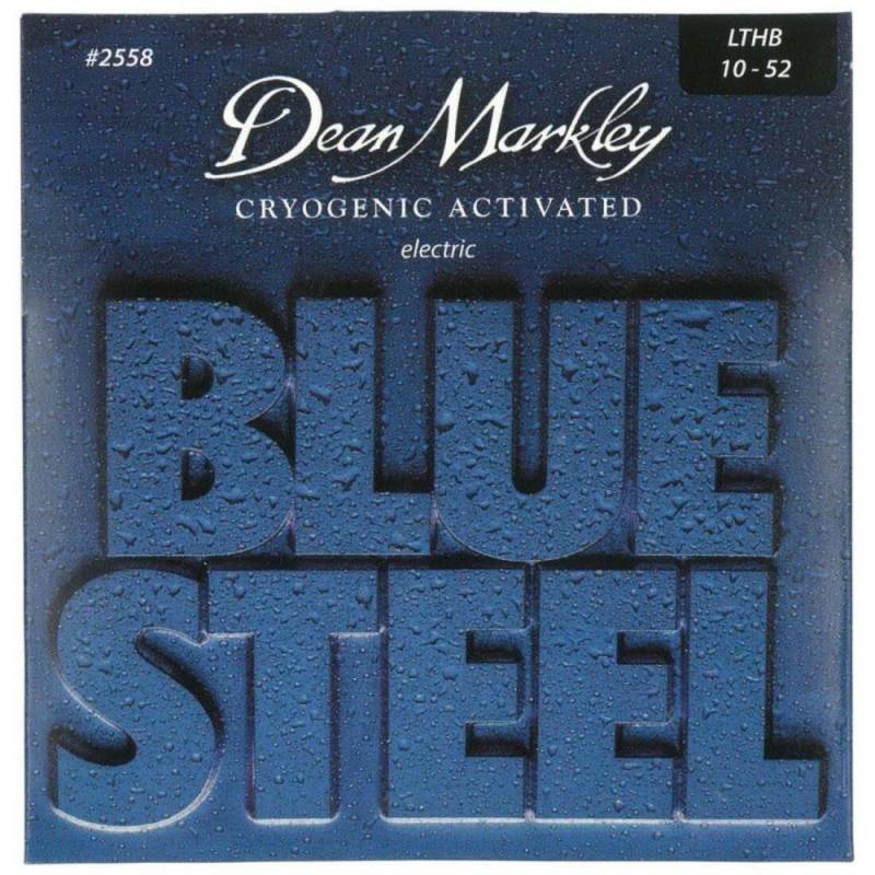 Струны для электрогитары Dean Markley 2558 Blue Steel LTHB 10/52