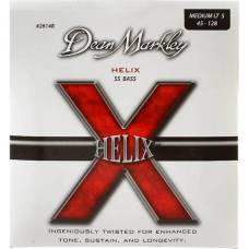 Струни для бас-гітари Dean Markley 2614B Helix HD Stainless Steel Medium Light 5-String 45/128