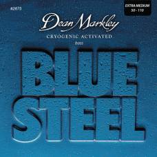Струны для бас-гитары Dean Markley 2675 Cryogenic Activated Bluesteel Extra Medium 4-String 50/110