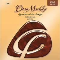 Струни для акустичної гітари Dean Markley 2002 Signature Series Vintage Bronze Light 11/52