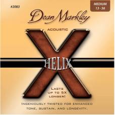 Струни для акустичної гітари Dean Markley 2083 Helix HD Medium 13/56