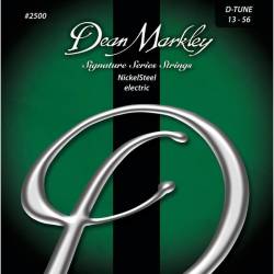 Струни для електрогітари Dean Markley 2500 Signature Series Nickel Steel D-Tune 13/56