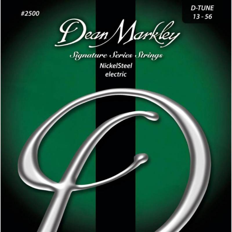 Струны для электрогитары Dean Markley 2500 Signature Series Nickel Steel D-Tune 13/56