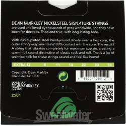 Струни для електрогітари Dean Markley DMS2501 Nickel Steel Stings Extra Light 8/38