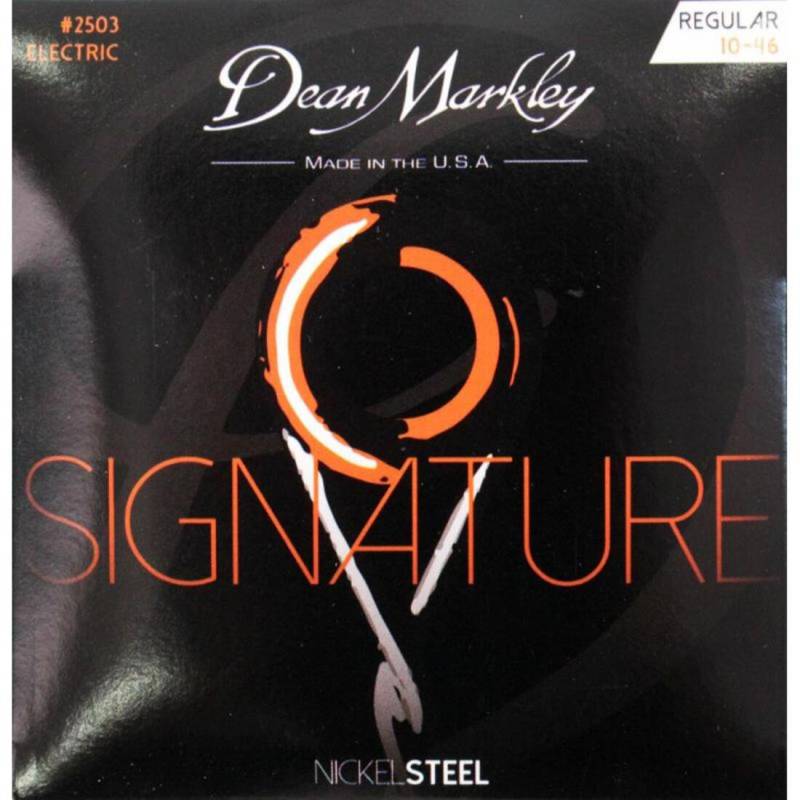 Струны для электрогитары Dean Markley 2503 Signature Series Nickel Steel Regular 10/46